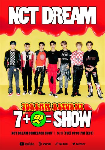 NCT DREAM线上回归秀“7DREAM RETURN! 7+味=SHOW”海报.jpg
